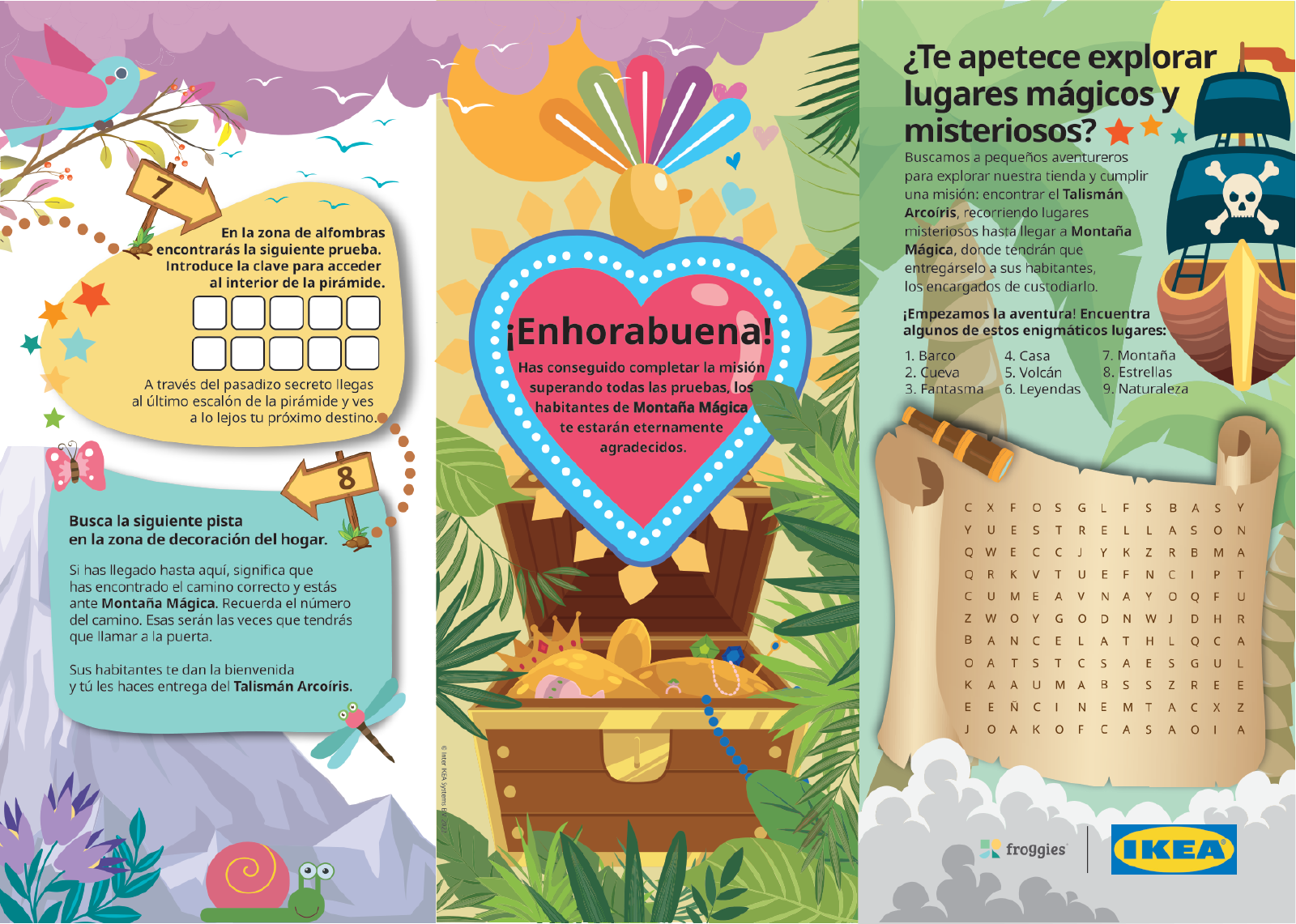 IKEA: Gincana infantil y cuaderno de viaje en tienda