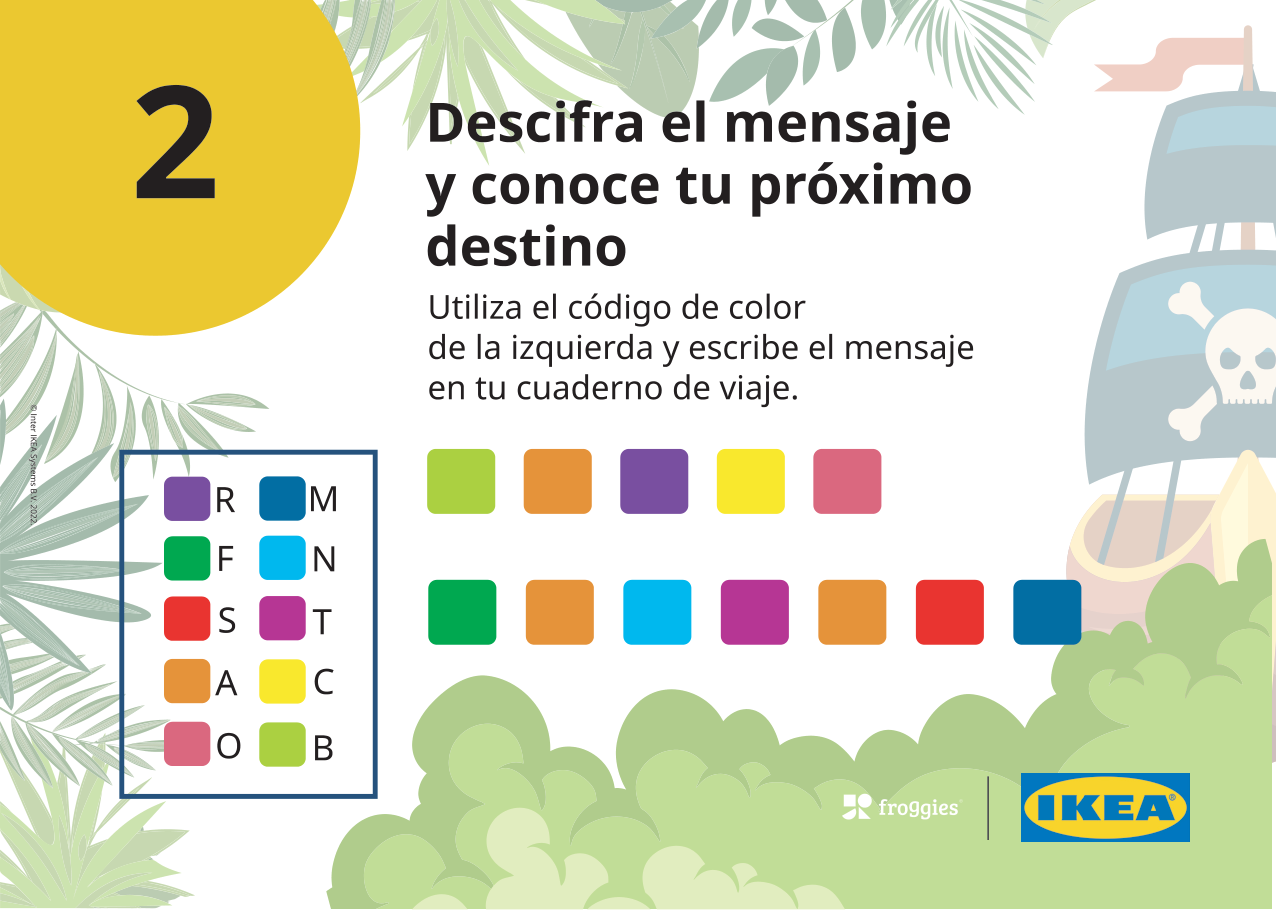 IKEA: Gincana infantil y cuaderno de viaje en tienda