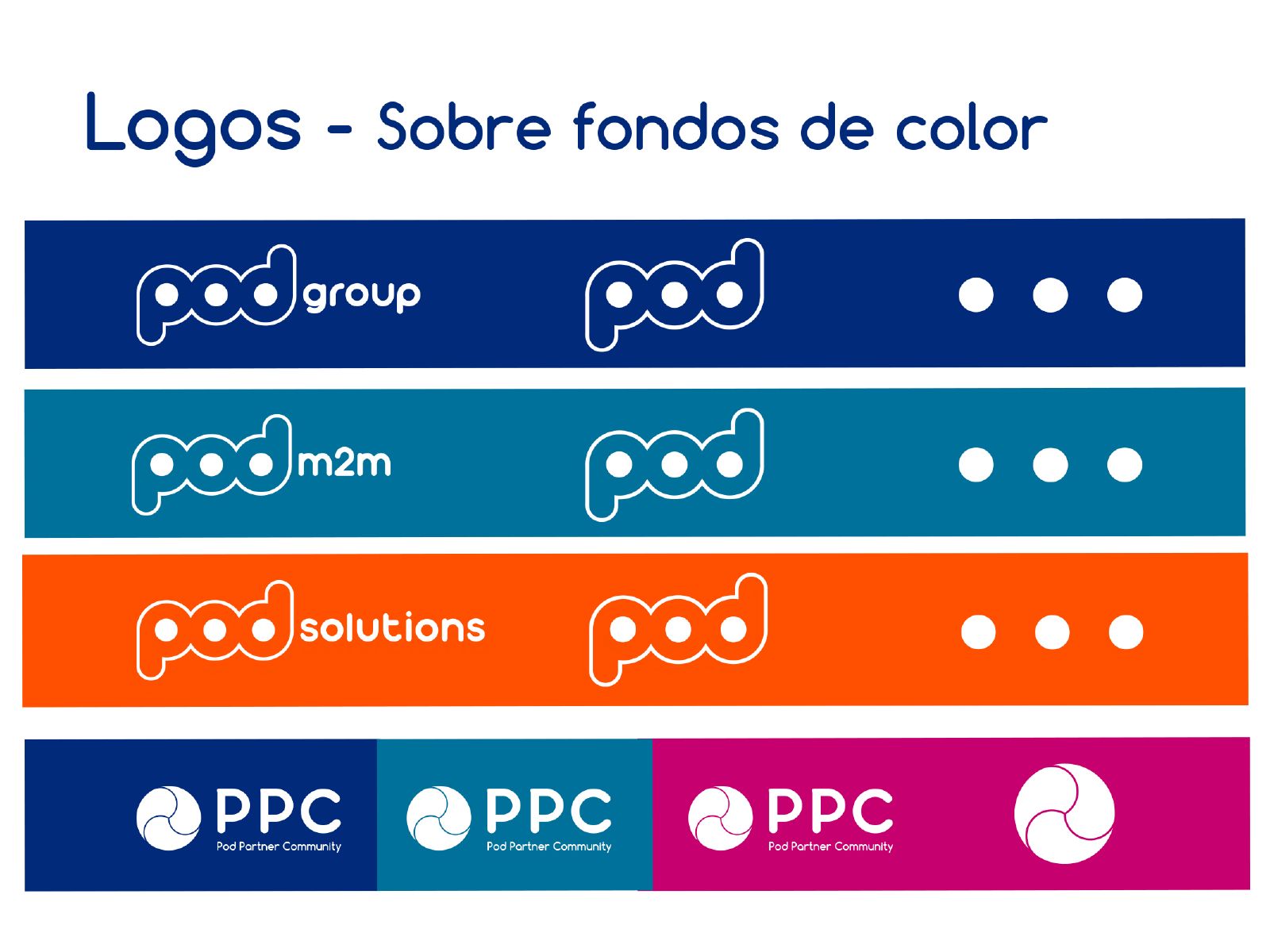 Libro de estilo — Pod Group